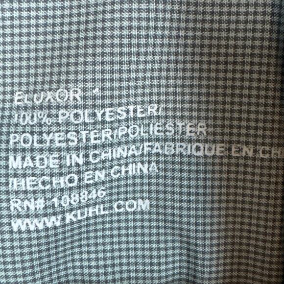 Kuhl Green and Orange Casual Button Down Shirt - Picture 8 of 11